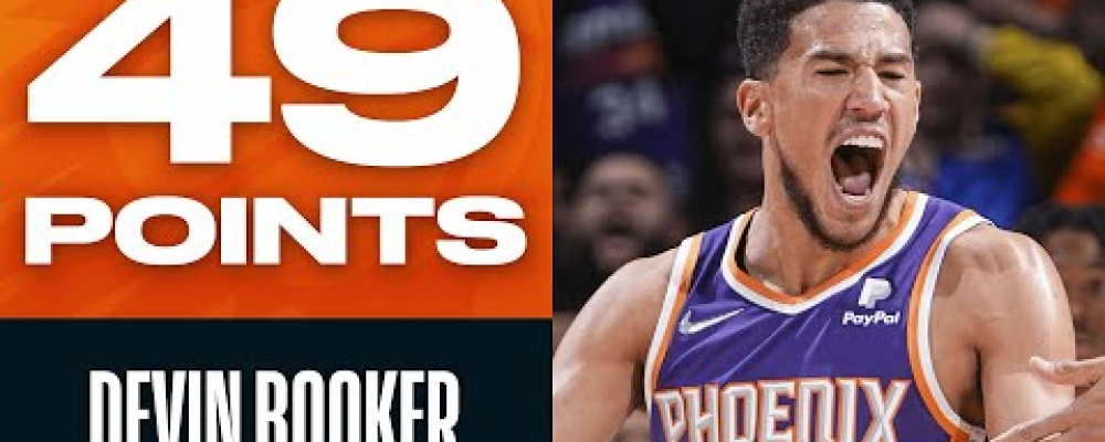 Devin Booker GOES OFF For 49 PTS In Suns Win ☀️ – NBA