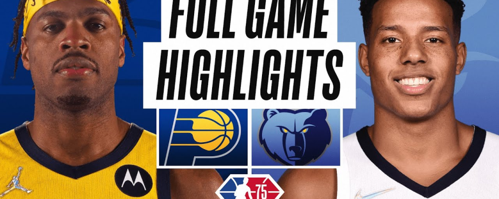 PACERS at GRIZZLIES | FULL GAME HIGHLIGHTS | March 24, 2022 – NBA