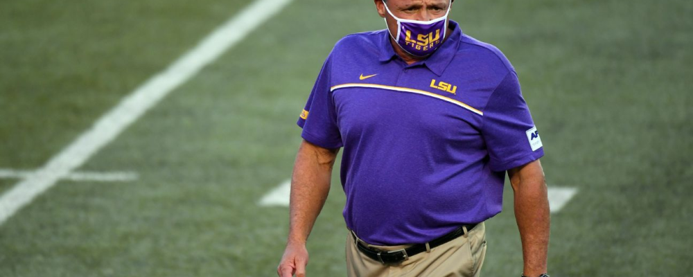 LSU Tigers football coach Ed Orgeron says alleged sexual harassment of woman by ex-RB Derrius Guice utterly unacceptable – ESPN