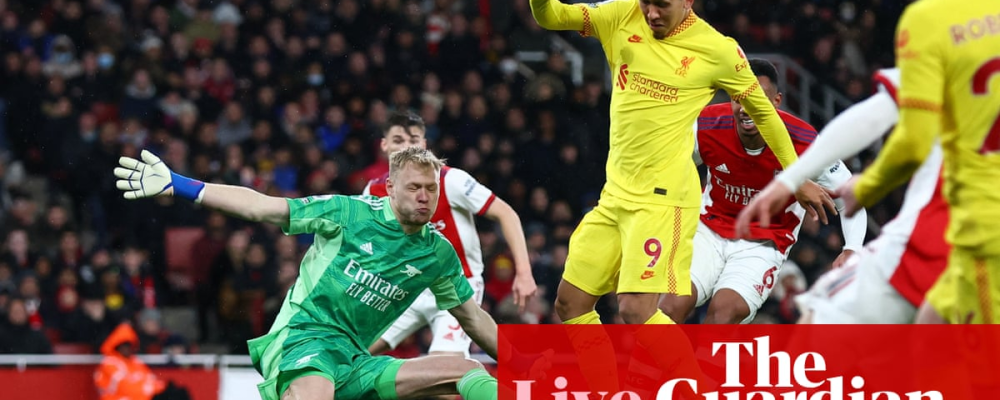 Arsenal 0-2 Liverpool: Premier League – as it happened | Football – The Guardian