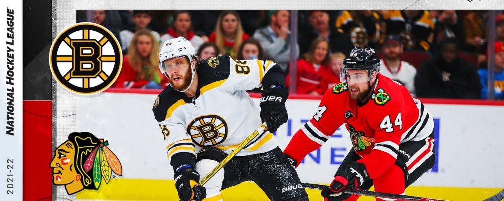 Bruins @ Blackhawks 3/14 | NHL Highlights 2022 – NHL