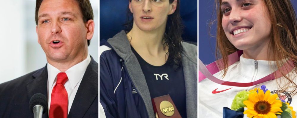 Ron DeSantis says Florida native beat transgender swimmer Lia Thomas at NCAA championships – New York Post